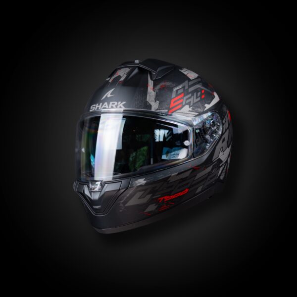 Casco Shark - Ridill 2 Molokai KAR (matt black red) - immagine 2