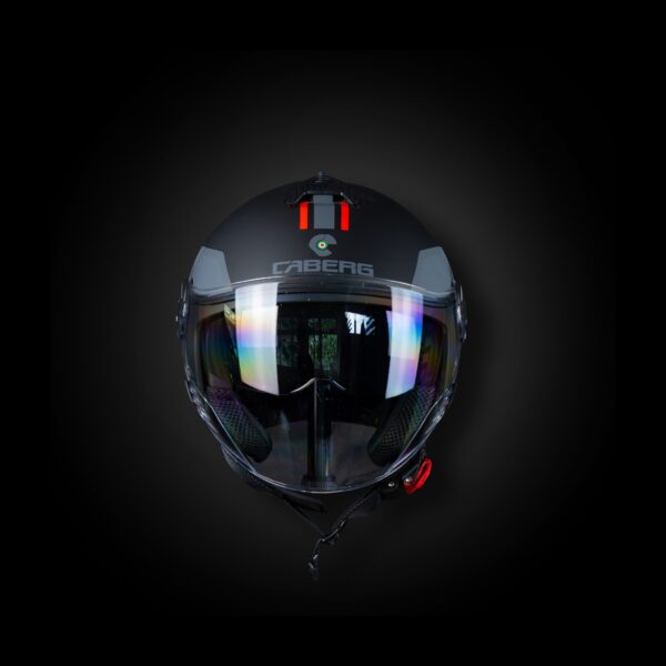 Casco Caberg - Riviera V4 X (matt black red) - immagine 2