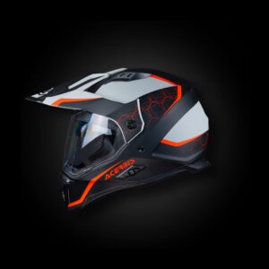 Casco Acerbis - Reactive (matt black grey red)