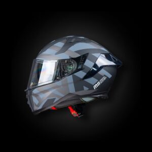 Casco Moto M11 - Pace (matt grey black)