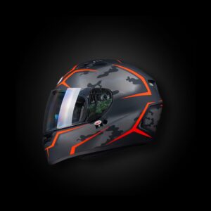 Casco Bell - Qualifier-Stealth (matt red)