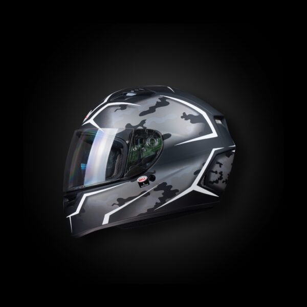Casco Bell - Qualifier-Stealth (matt white)